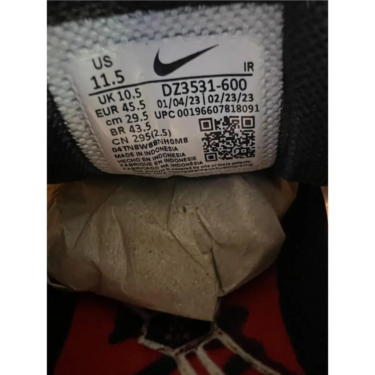Nike shoes - Nike Air Max Plus - Air Max Plus - DZ3531-600 - Orange (UPC: 196607818091) 8