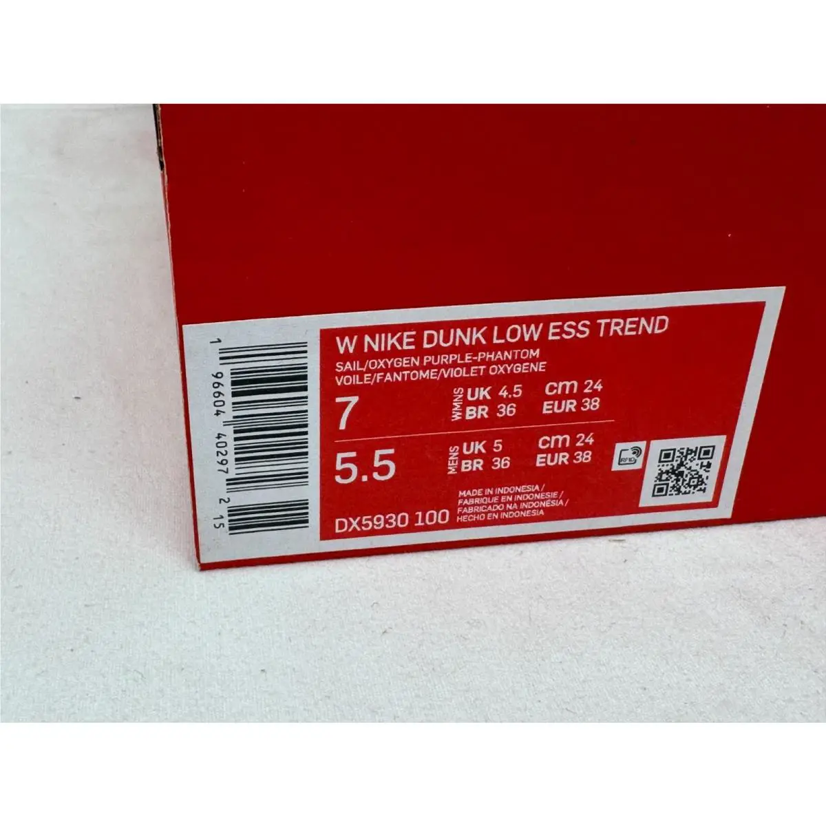Nike shoes - Nike Dunk Low - Dunk Low - DX5930-100 - White 4