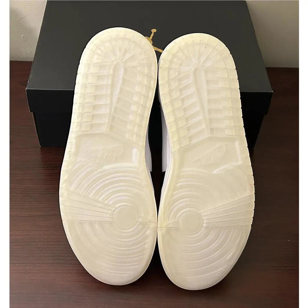 Nike shoes - Jordan Air Jordan 1 Mid - DH6933-100 - WHITE & BLACK 7