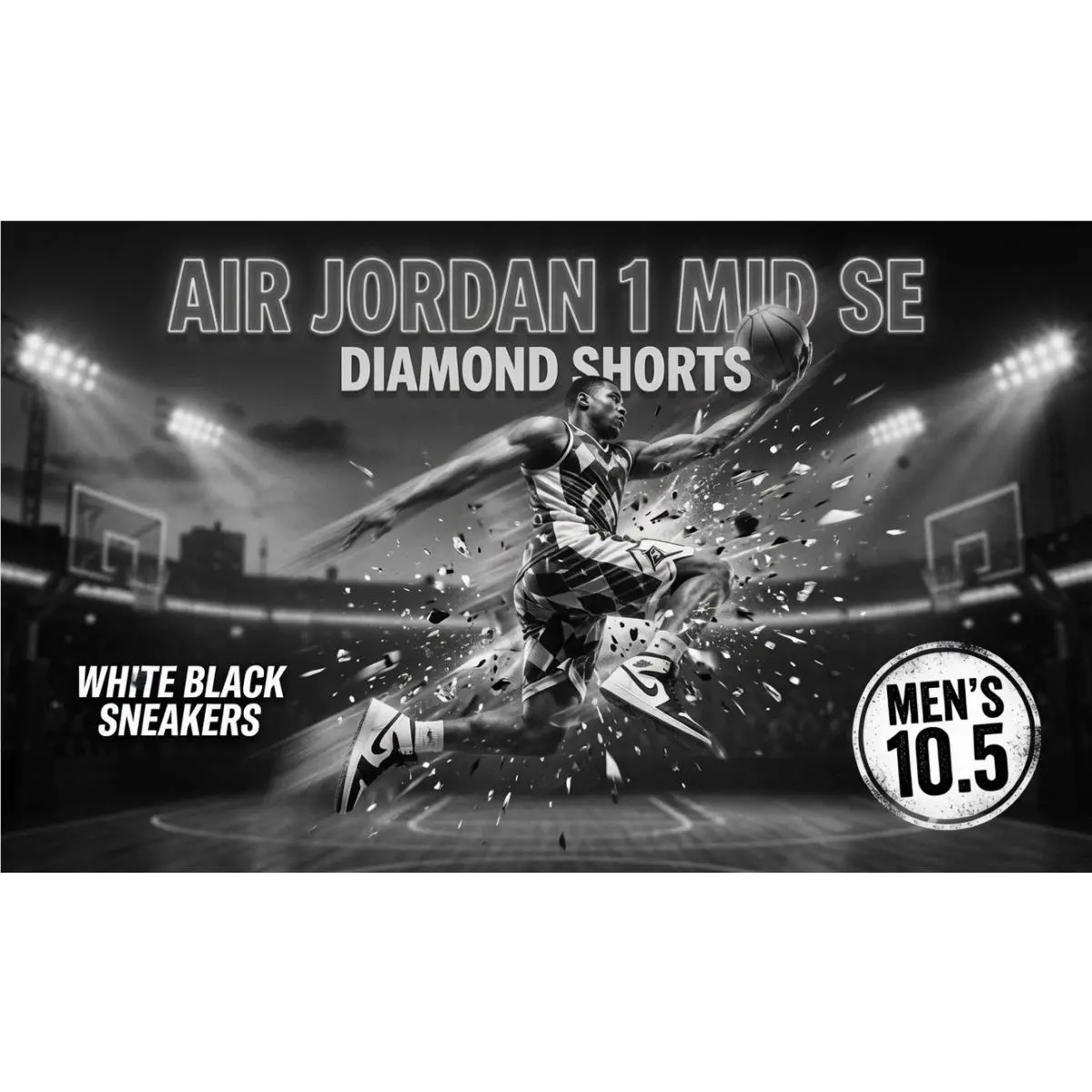 Nike shoes - Air Jordan 1 Mid SE - DH6933-100 - White 2