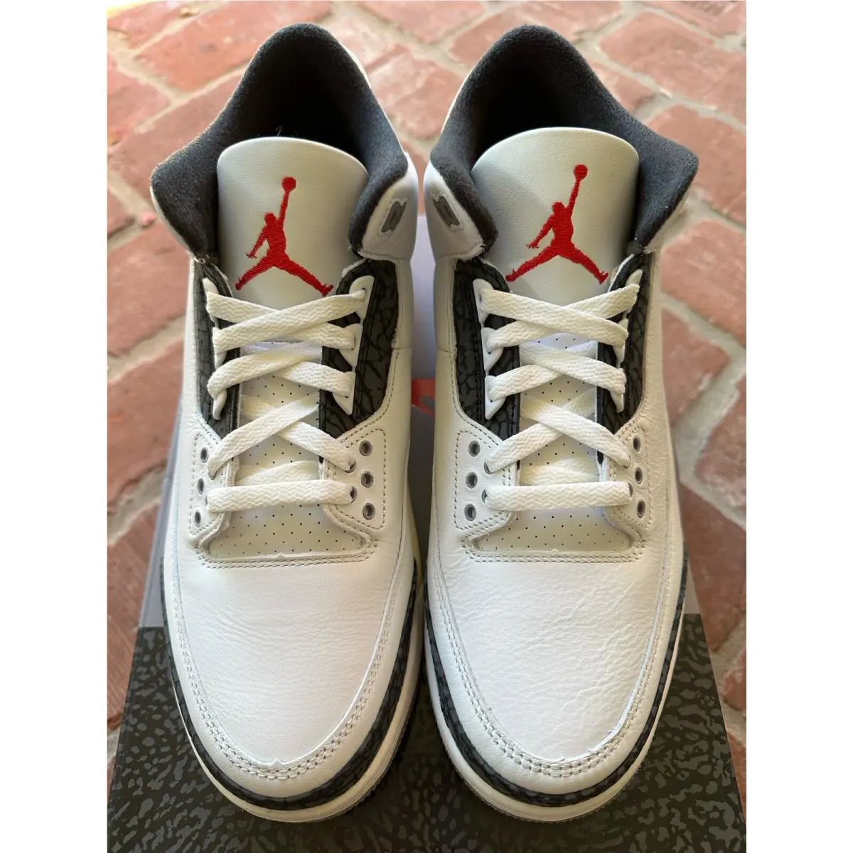 Nike shoes - Air Jordan 3 - Air - CT8532 106 - White & Cement Grey 0