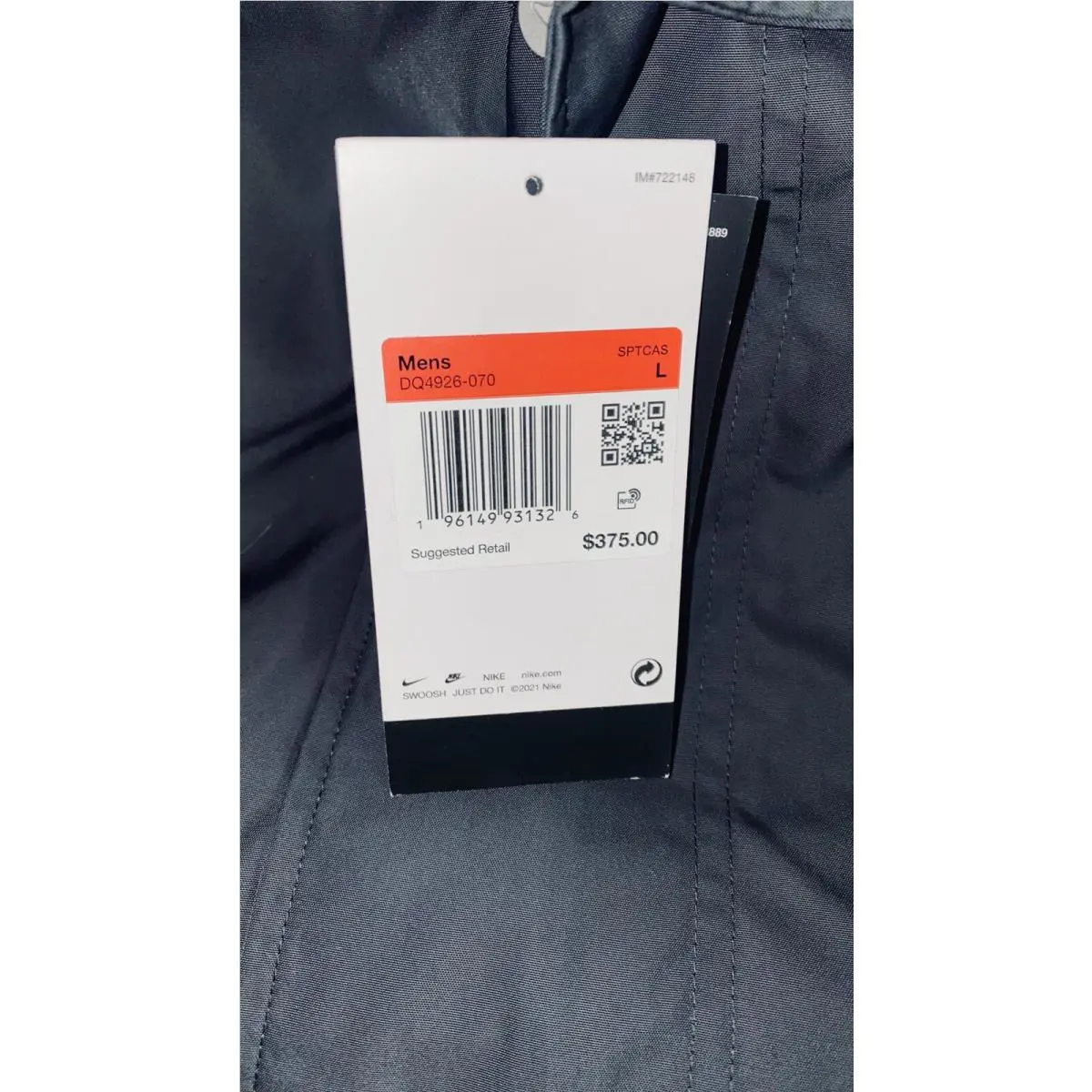 Nike clothing - Nike Therma-Fit - DQ4926-070 DQ4926070 - Gray (UPC: 0196149931326) 12