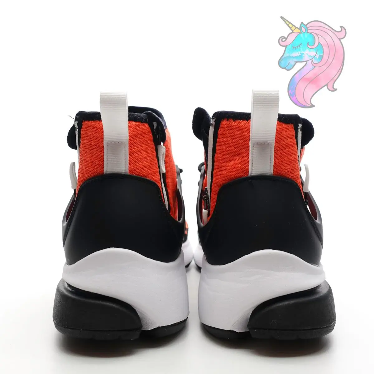 Nike shoes - Nike Air Presto Mid Utility - DC8751-800 - Orange, Black, White 6