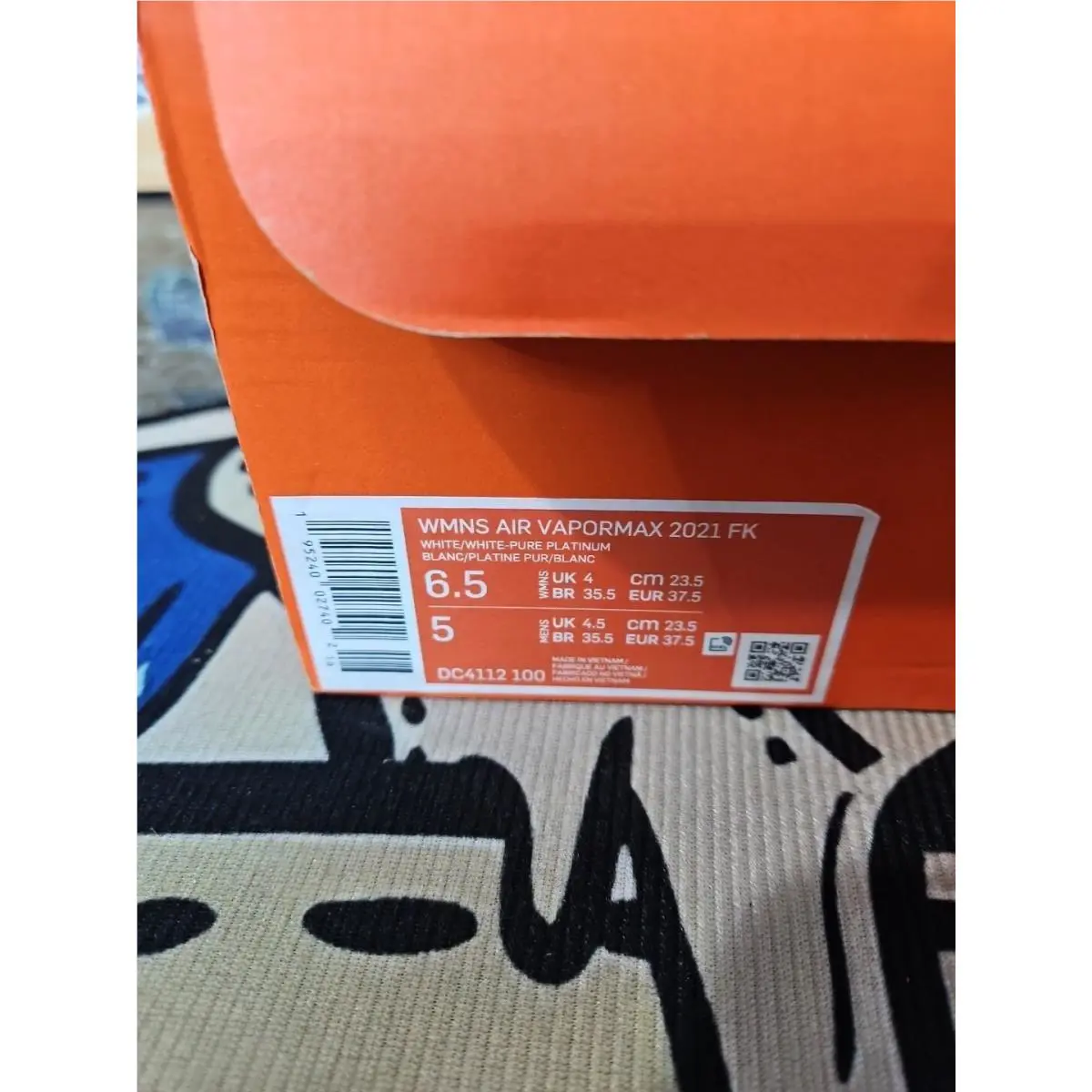 Nike shoes - Nike Air VaporMax 2021 - Air VaporMax - DC4112-100 - White/Pure Platinum/Metallic Silver/White 3