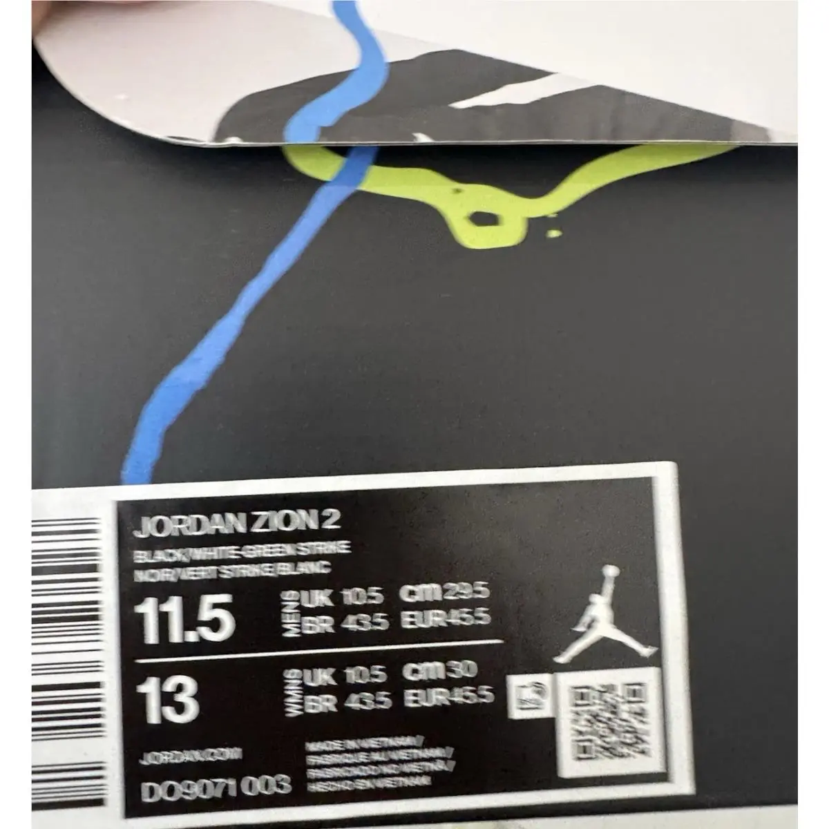 Nike shoes - Jordan Zion 2 - Zion - DO9071-003 - Black 6
