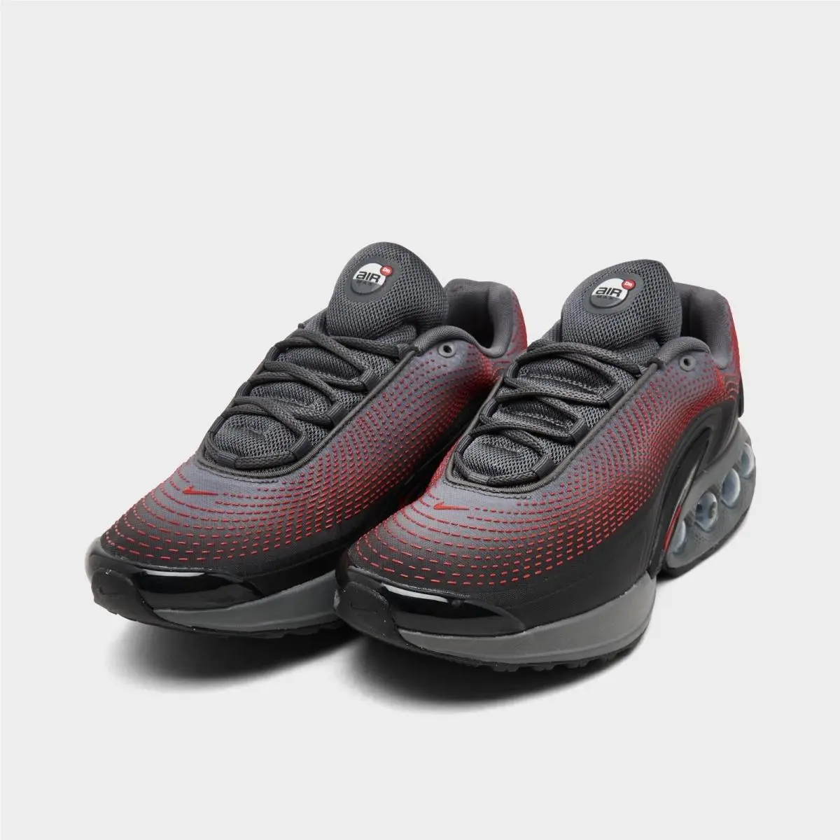 Nike Air Max DN Running Shoes Black / Red / Grey Sz 8 HM0708 002