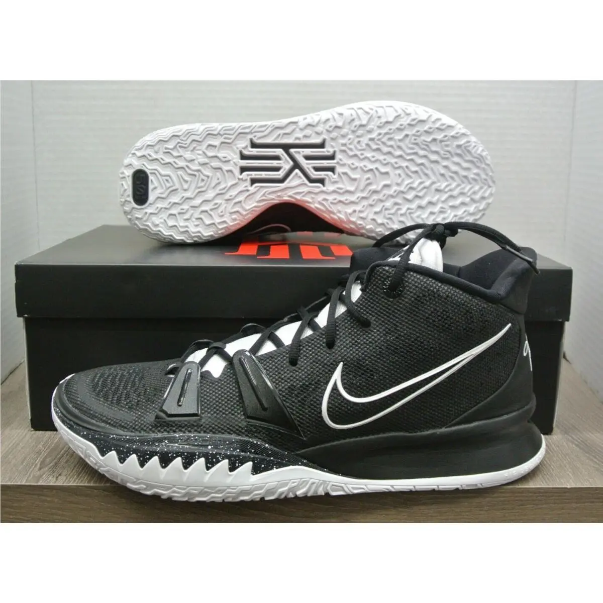 Nike Kyrie 7 TB Promo Black White DM5042-001 Men Shoes Size 16.5