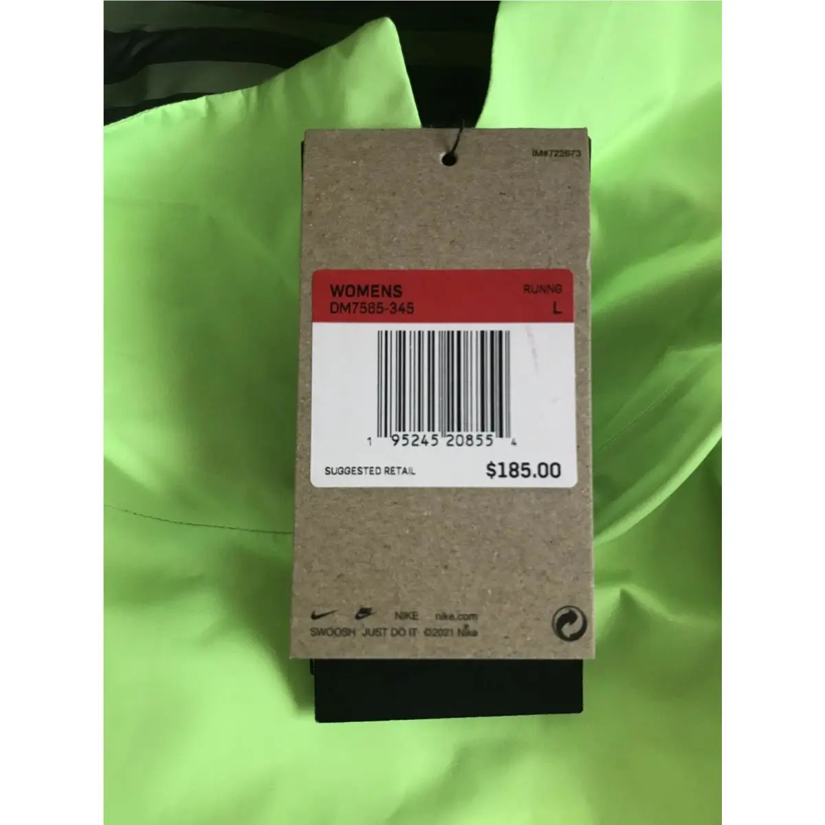 Nike clothing - Nike Gore-Tex Infinium - Infinium - DM7565-345 - Lime Glow (UPC: 0195245208554) 10