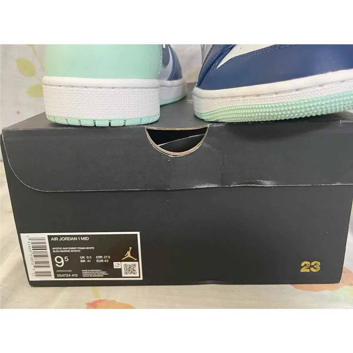 Nike shoes - Air Jordan 1 Mid - Air Mid - 554724-413 - Multicolor 11