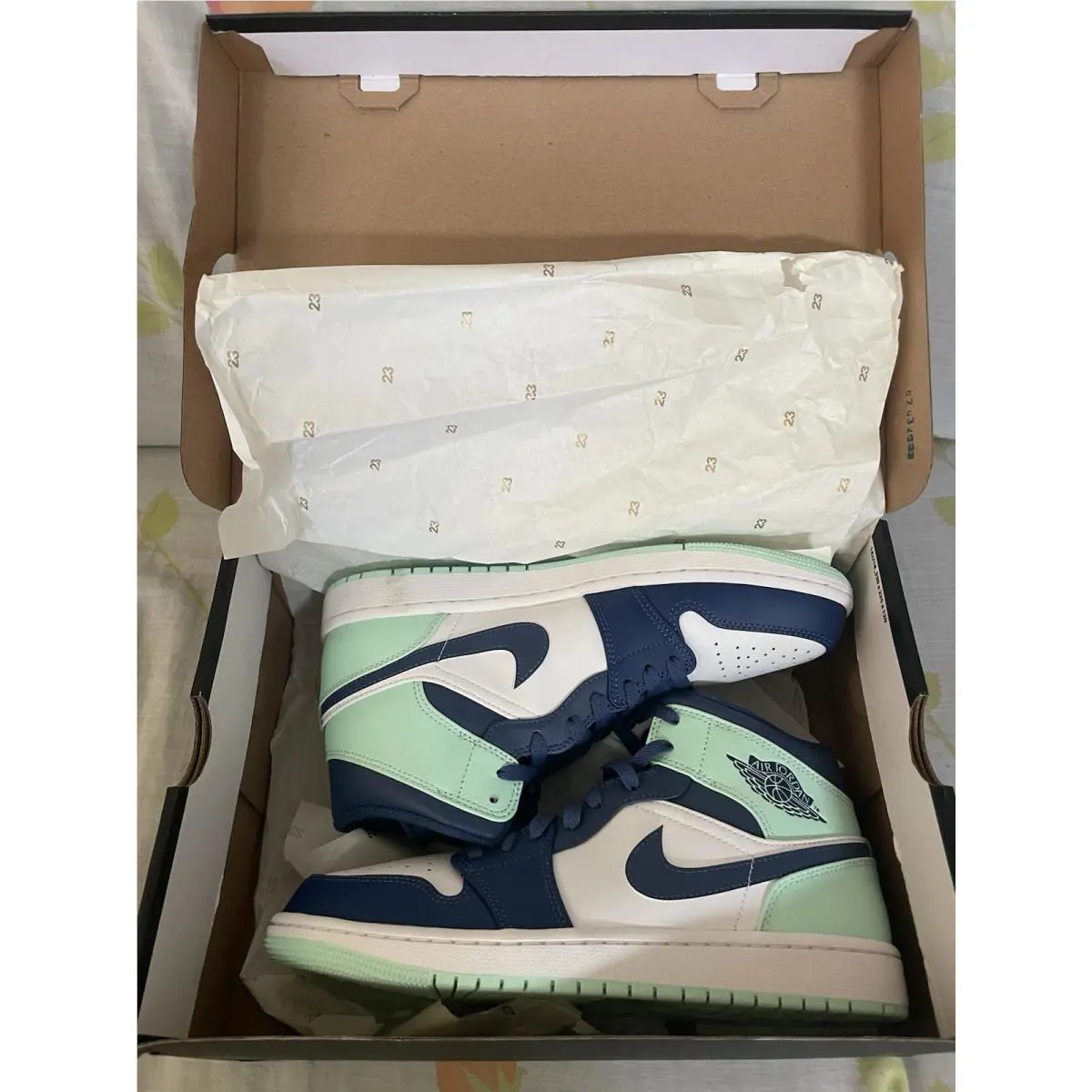 Nike shoes - Air Jordan 1 Mid - Air Mid - 554724-413 - Multicolor 1
