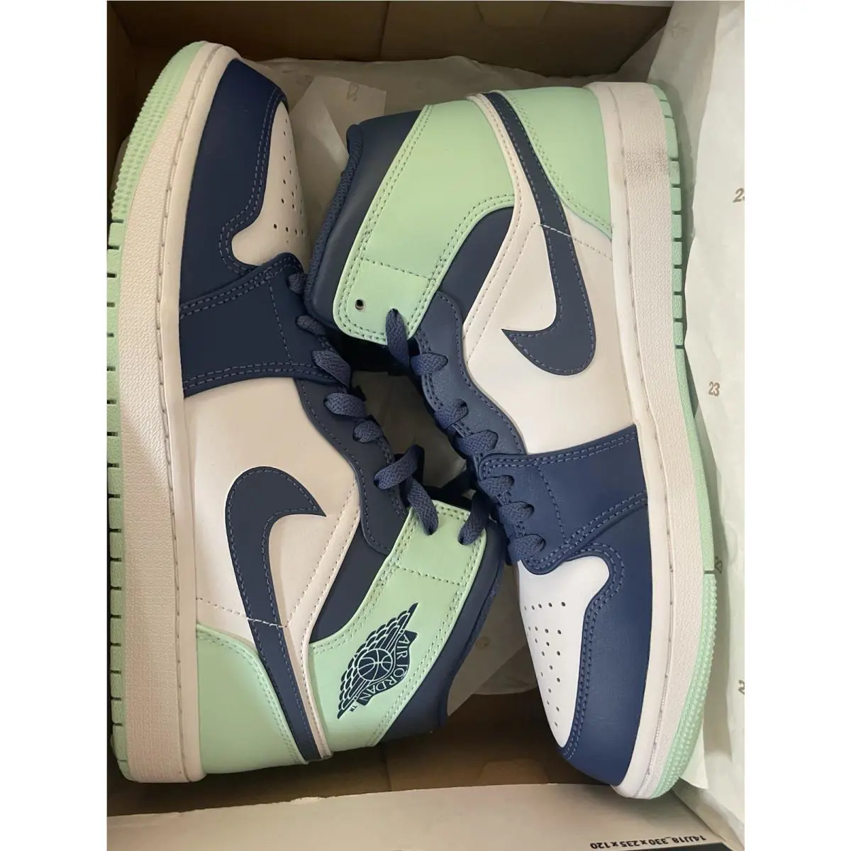 Nike shoes - Air Jordan 1 Mid - Air Mid - 554724-413 - Multicolor 5