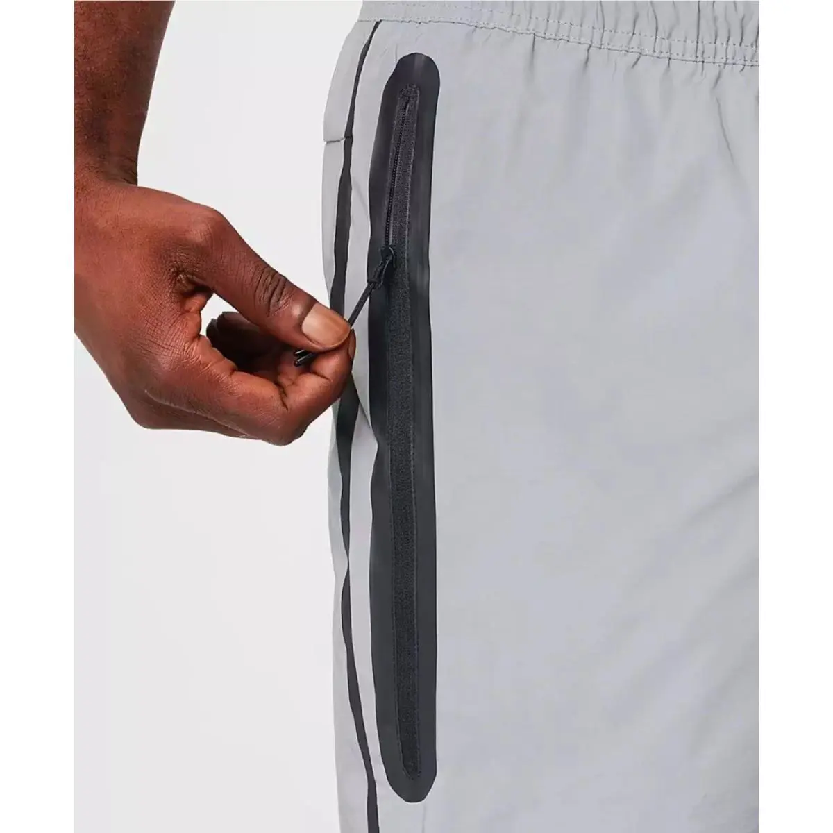 Nike clothing - Nike Tech Woven Reflective Jogger Pants - FZ7587-035 - Reflect Silver (UPC: 197600935082) 3