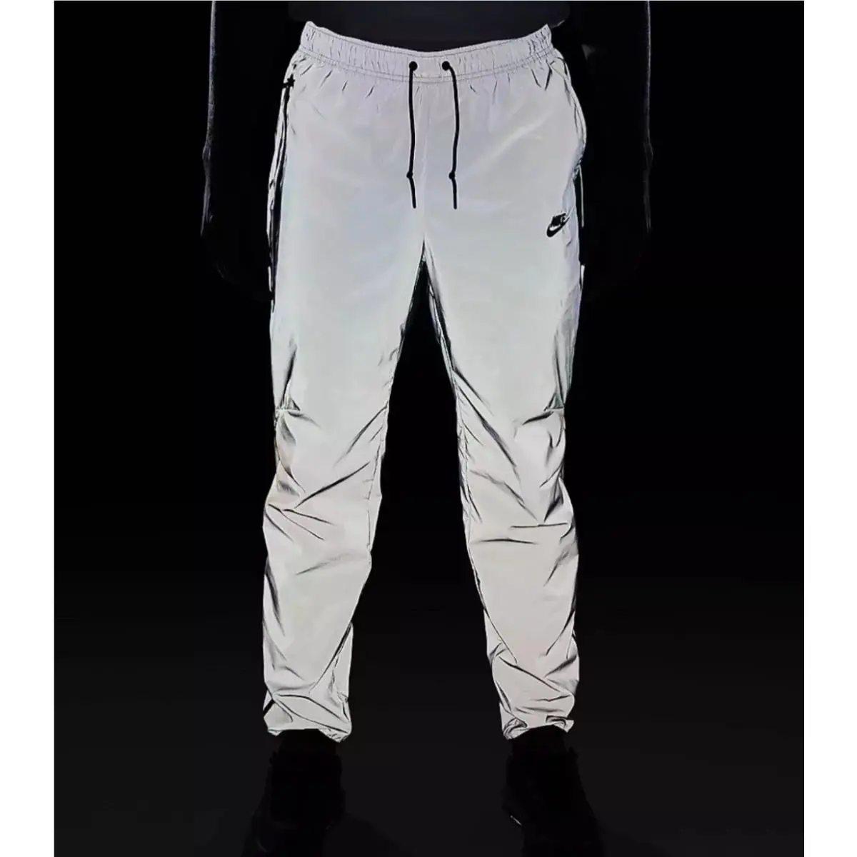 Nike clothing - Nike Tech Woven Reflective Jogger Pants - FZ7587-035 - Reflect Silver (UPC: 197600935082) 1