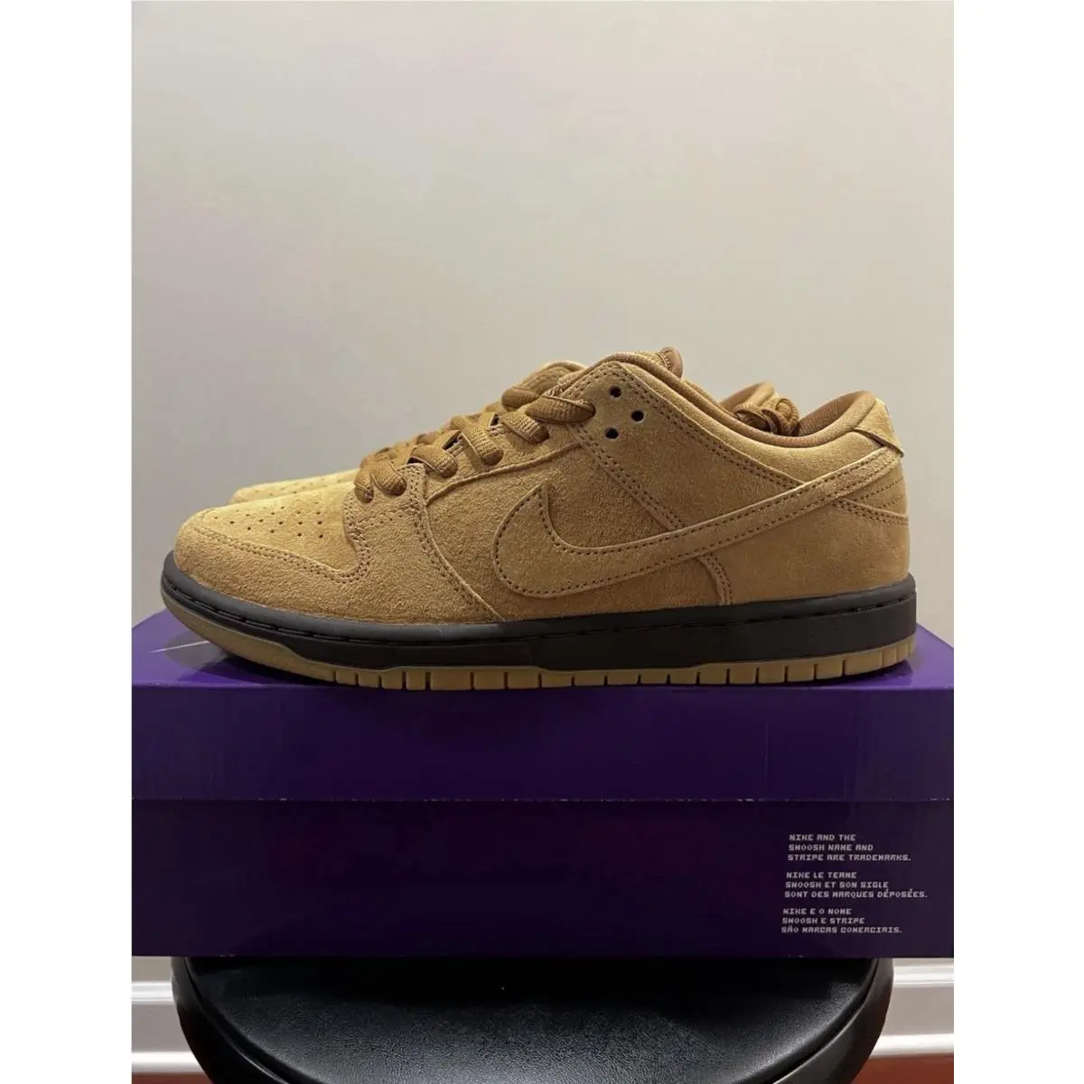Size 9 - Nike Dunk Pro SB Low Wheat Mocha