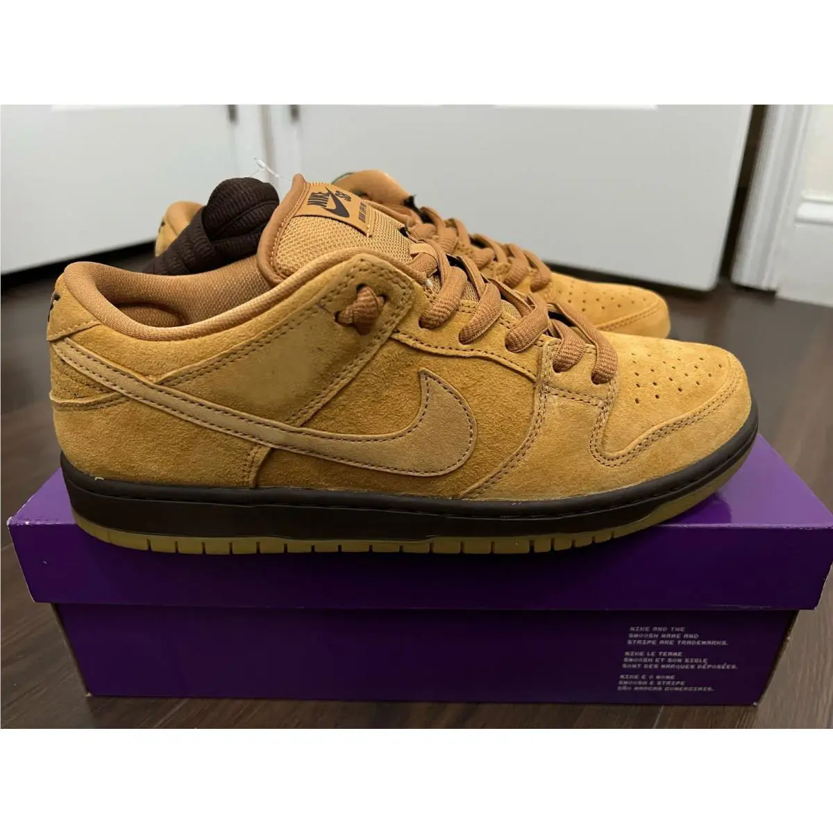 Nike shoes - Nike Dunk SB - Dunk - BQ6817-204 - Brown, Manufacturer: Flax/Flax/Baroque Brown/Gum Light Brown (UPC: 0194497739441) 0