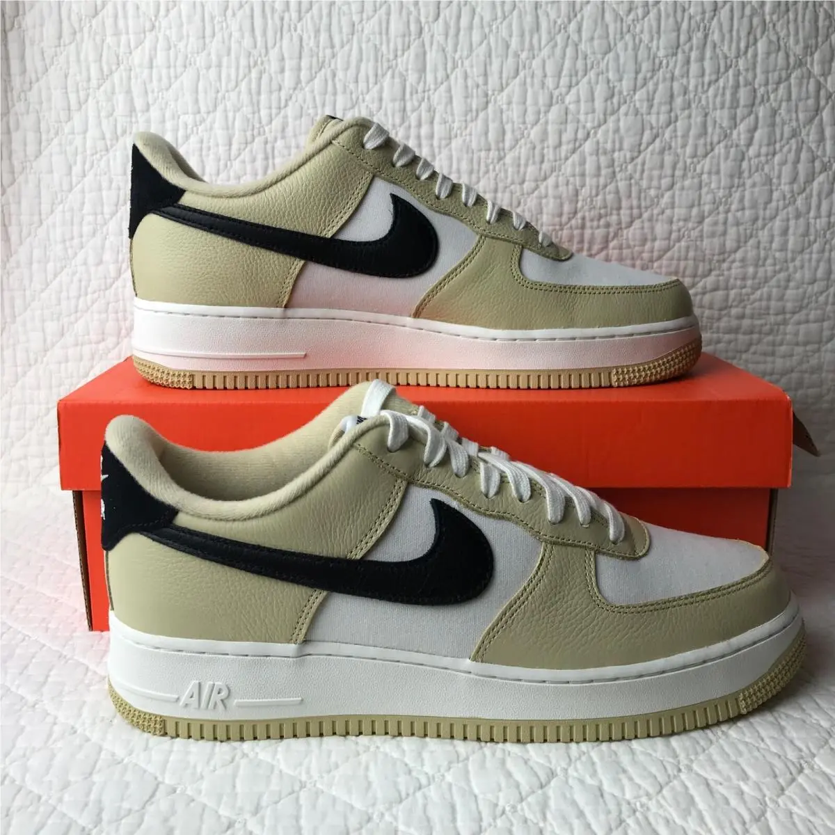 Nike shoes - Nike Air Force 1 `07 LX - DV7186-700 - Team Gold/Black Sail 0