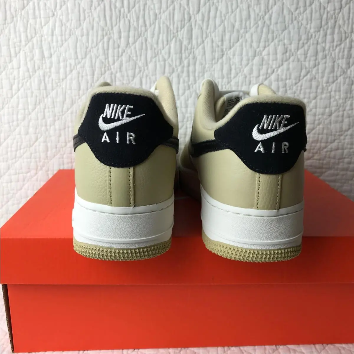 Nike shoes - Nike Air Force 1 `07 LX - DV7186-700 - Team Gold/Black Sail 4