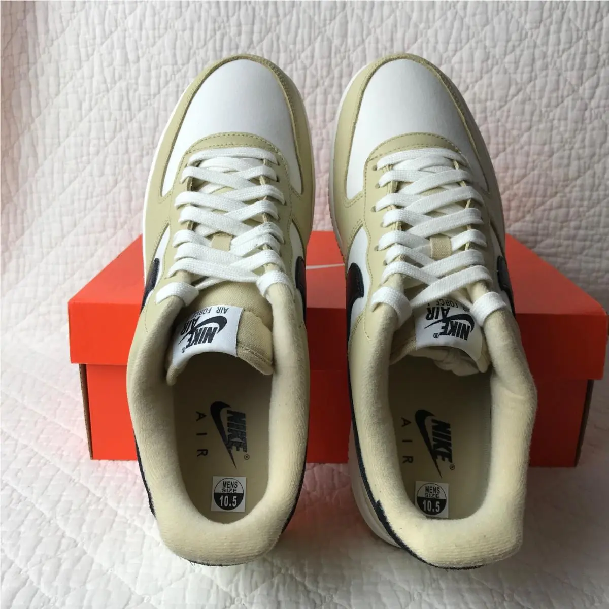 Nike shoes - Nike Air Force 1 `07 LX - DV7186-700 - Team Gold/Black Sail 7