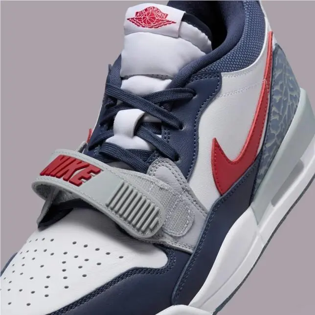 Nike shoes - Jordan Legacy 312 - Legacy - CD7069-164 - White/Varsity Red/Midnight Navy/Wolf Grey (UPC: 197597061900) 4