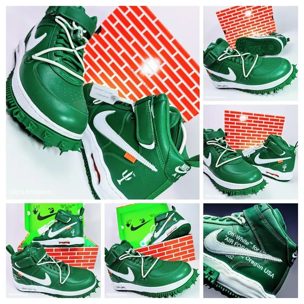 Nike shoes - Nike Air Force 1 - Air Force - DR0500-300 - Pine Green/ White/ White 0