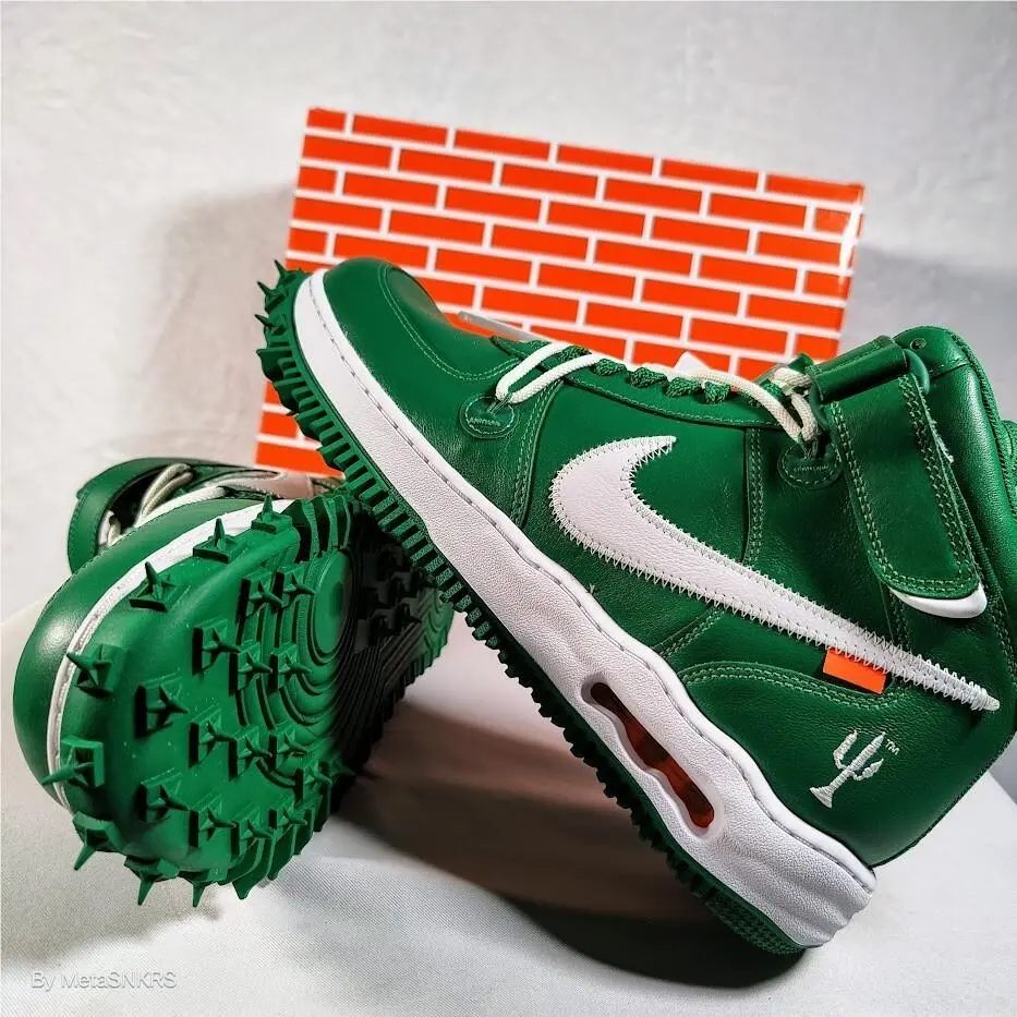 Nike shoes - Nike Air Force 1 - Air Force - DR0500-300 - Pine Green/ White/ White 9