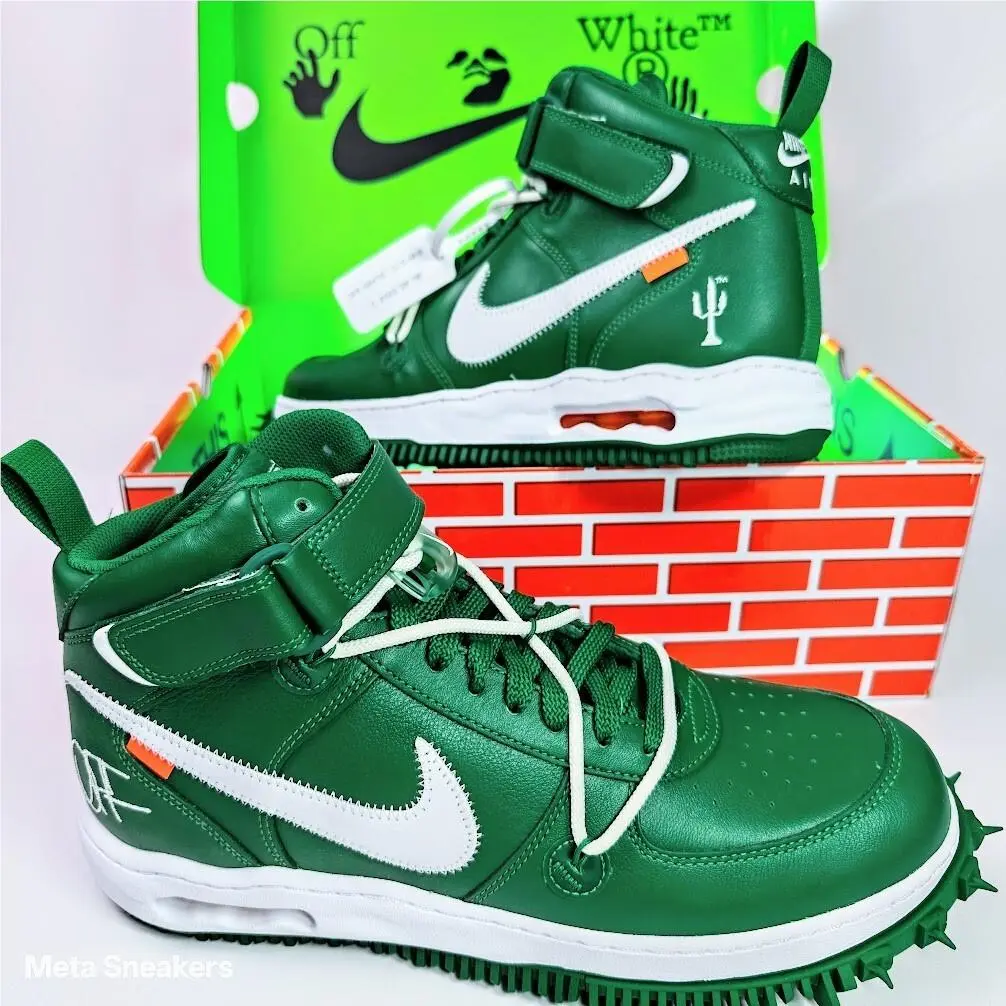 Nike shoes - Nike Air Force 1 - Air Force - DR0500-300 - Pine Green/ White/ White 2