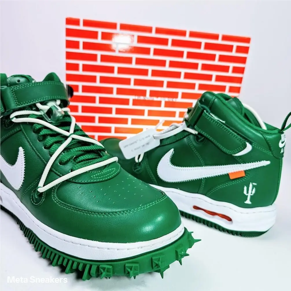 Nike shoes - Nike Air Force 1 - Air Force - DR0500-300 - Pine Green/ White/ White 3