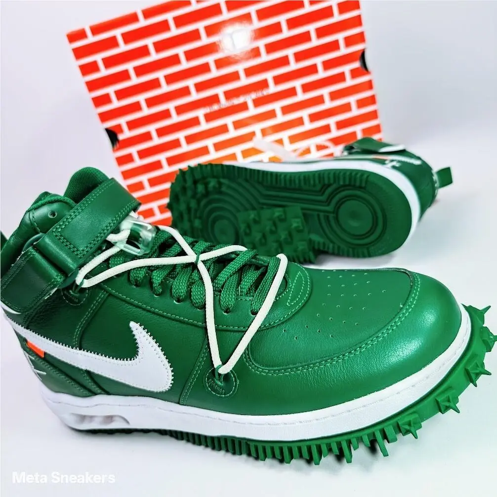 Nike shoes - Nike Air Force 1 - Air Force - DR0500-300 - Pine Green/ White/ White 6