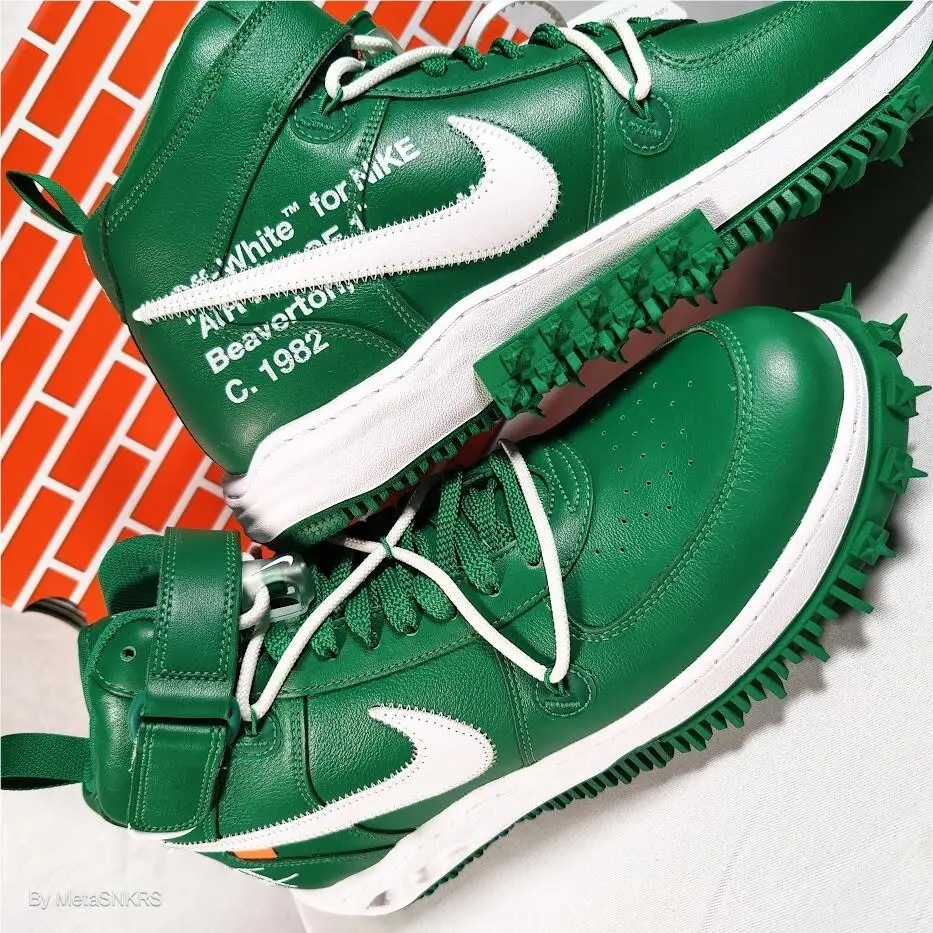 Nike shoes - Nike Air Force 1 - Air Force - DR0500-300 - Pine Green/ White/ White 8