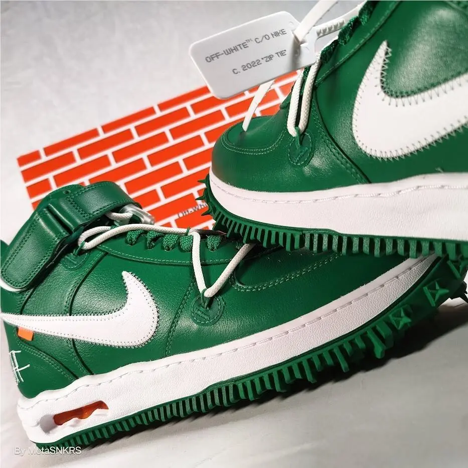 Nike shoes - Nike Air Force 1 - Air Force - DR0500-300 - Pine Green/ White/ White 11