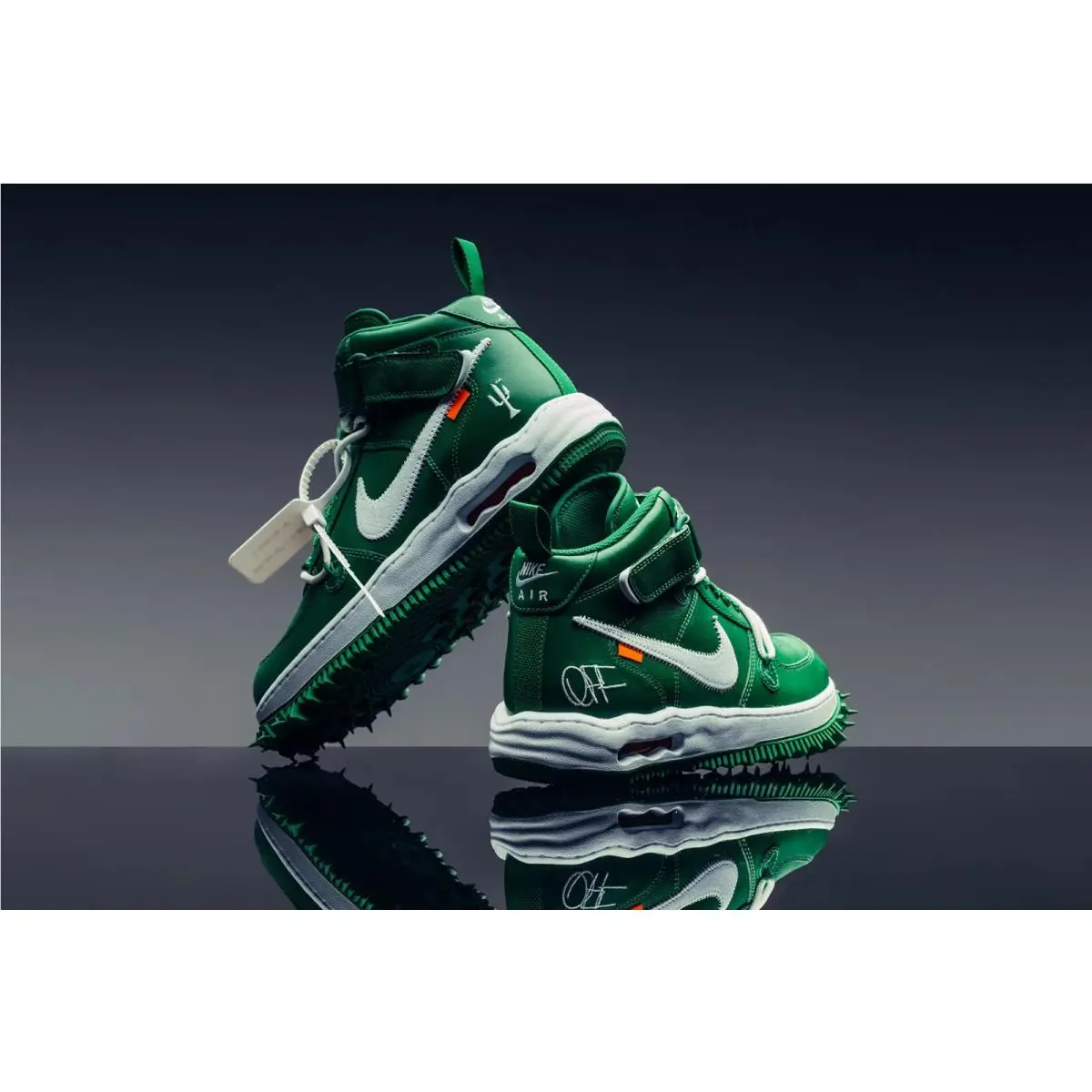 Nike shoes - Nike Air Force 1 - Air Force - DR0500-300 - Pine Green/ White/ White 20
