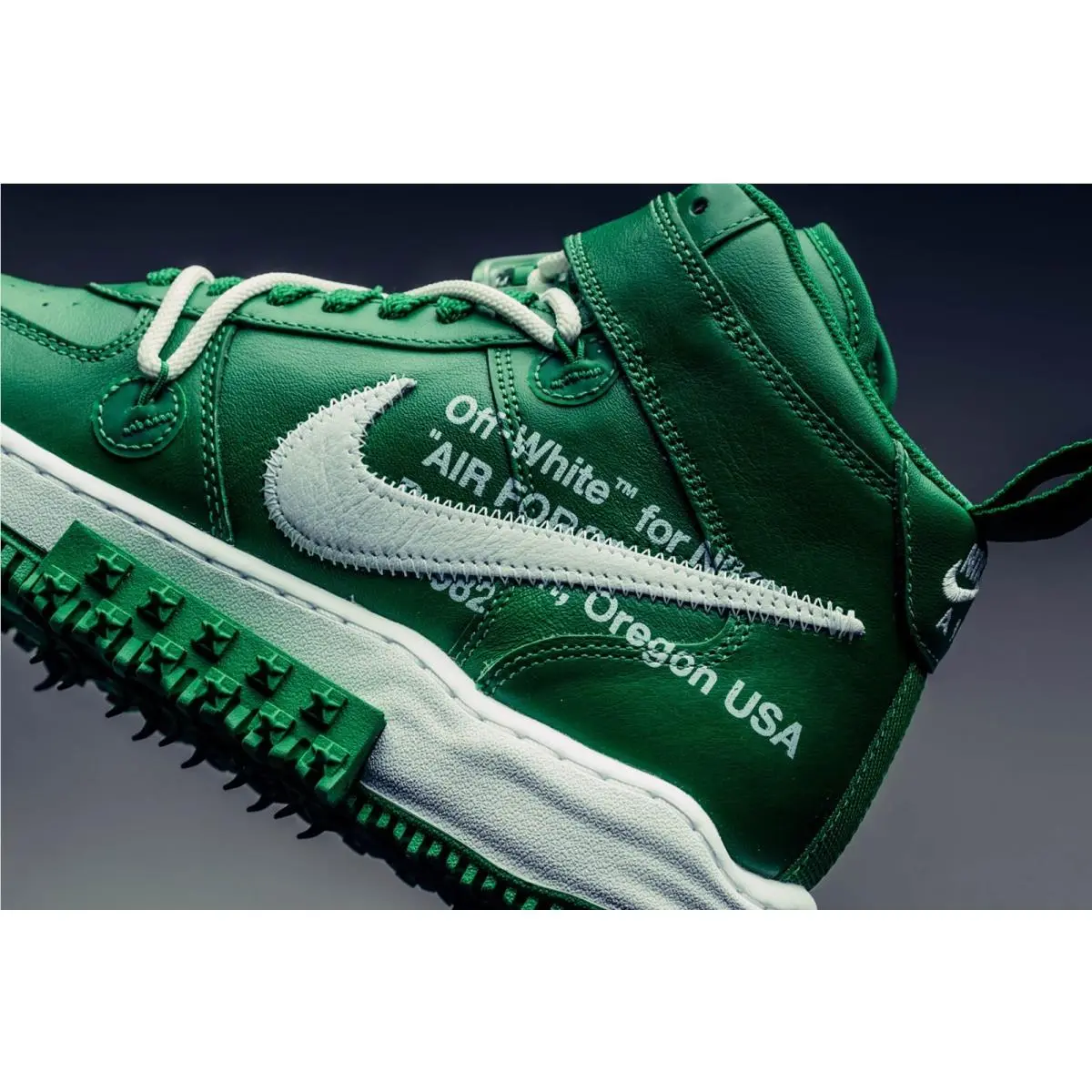 Nike shoes - Nike Air Force 1 - Air Force - DR0500-300 - Pine Green/ White/ White 22