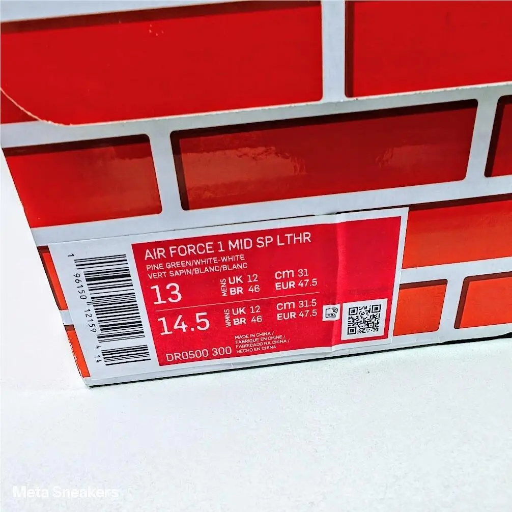 Nike shoes - Nike Air Force 1 - Air Force - DR0500-300 - Pine Green/ White/ White 1