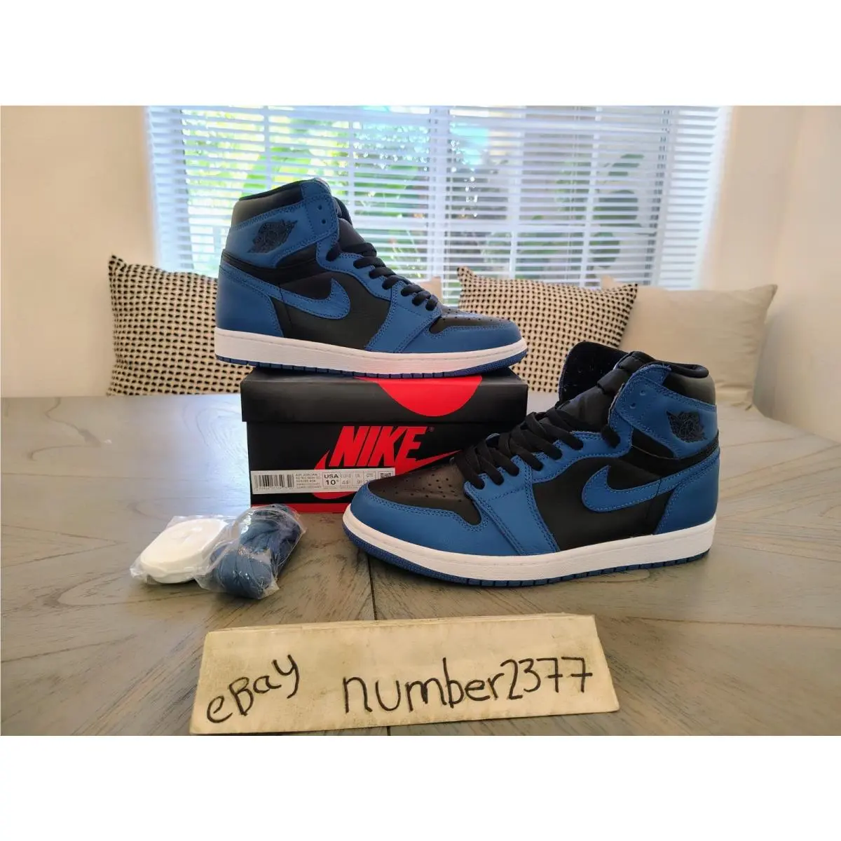 Air Jordan 1 Retro High OG Dark Marina Blue 555088-404 US Men Size 10.5 by Nike