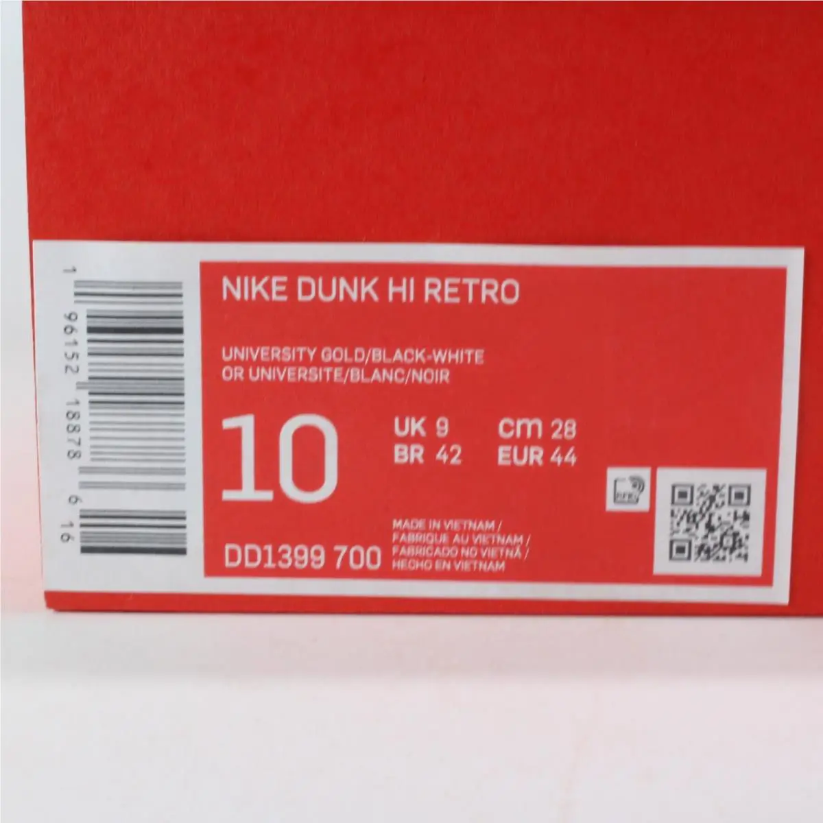 Nike shoes - Nike Dunk High - Dunk High - DD1399-700 - Yellow 8