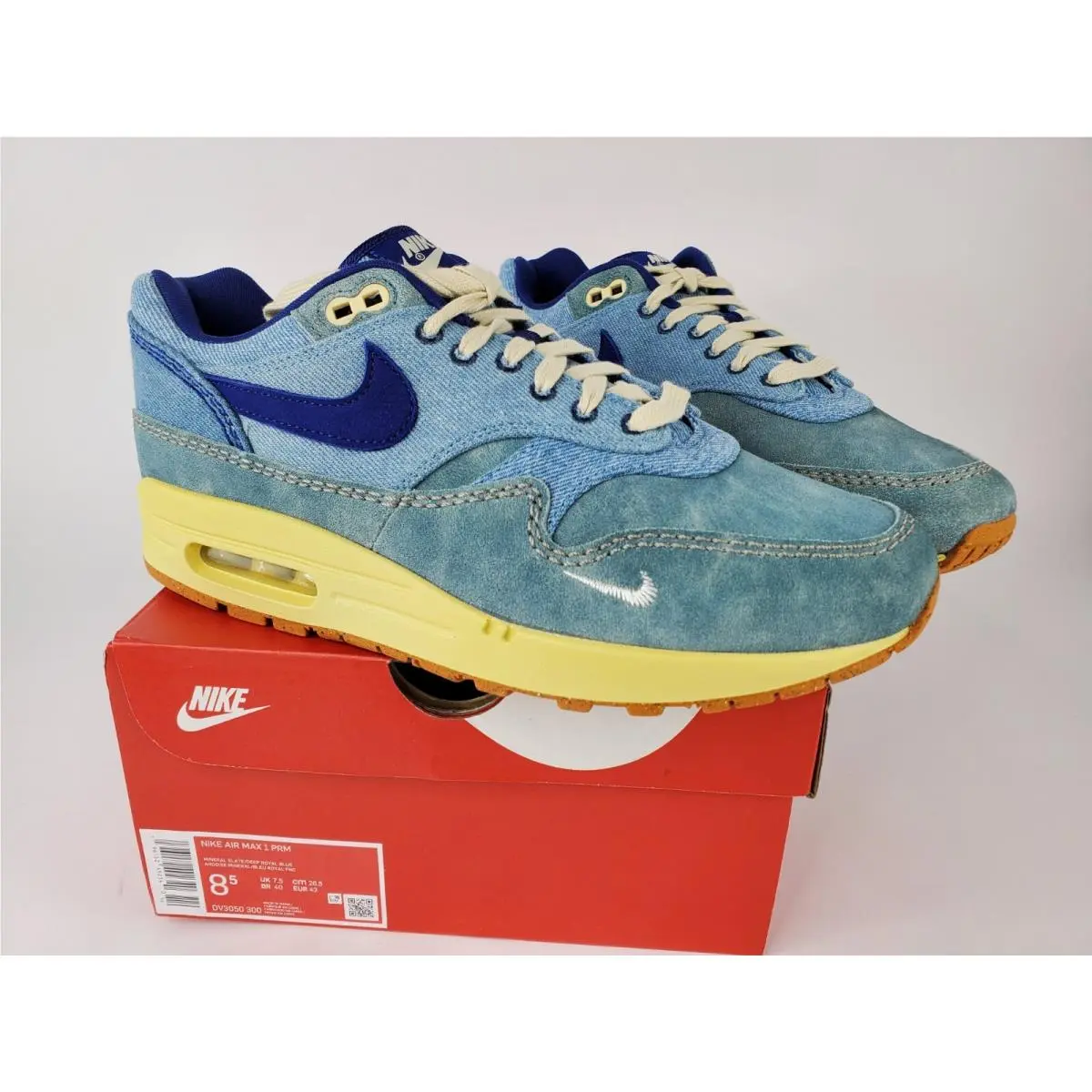 Nike shoes - Nike Air Max 1 - Air Max - DV3050 300 - Blue (UPC: 196152492340) 5