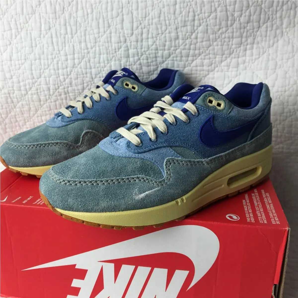 Nike shoes - Nike Air Max 1 - Air Max - DV3050-300 - Mineral Slate/Deep Royal Blue 5