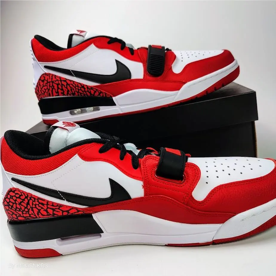 Nike shoes - Jordan Legacy 312 - Legacy - CD7069-116 - White, Manufacturer: White/Black/Gym Red 10