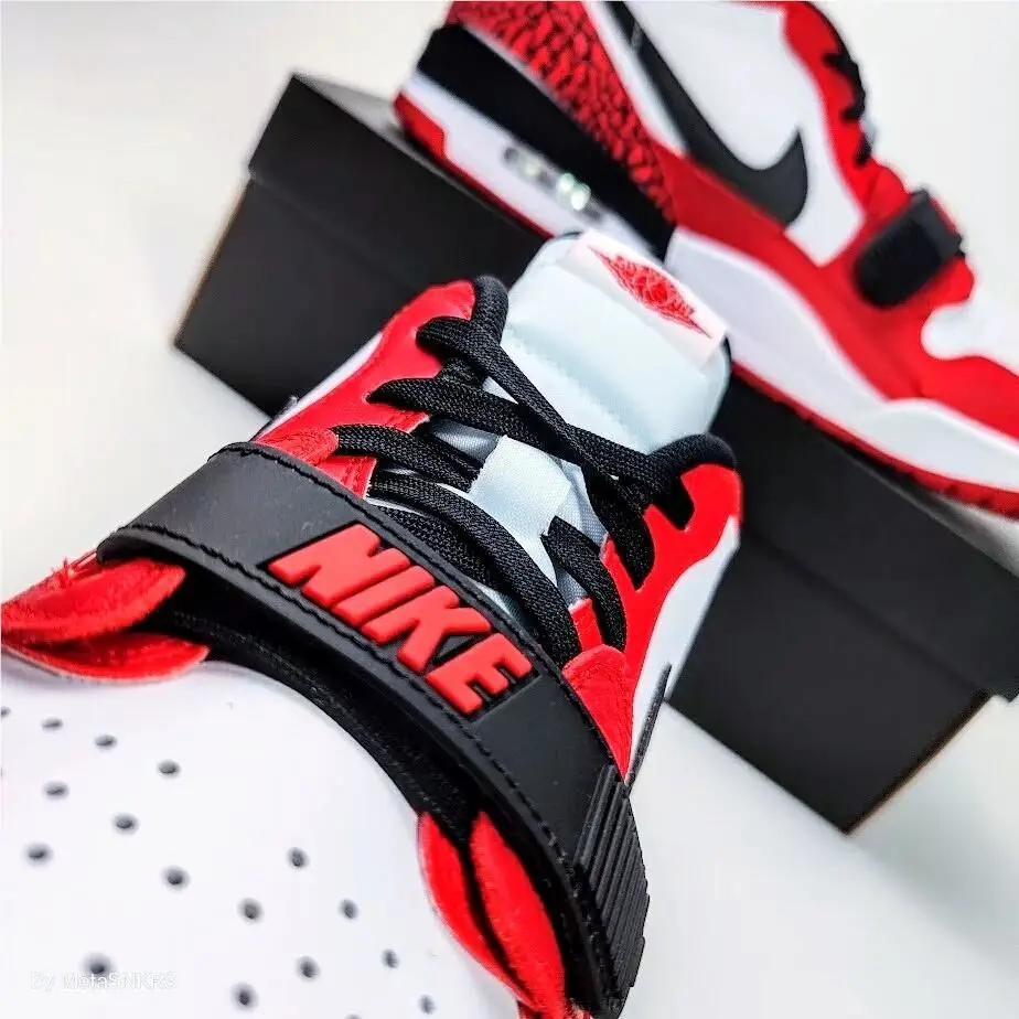Nike shoes - Jordan Legacy 312 - Legacy - CD7069-116 - White, Manufacturer: White/Black/Gym Red 0