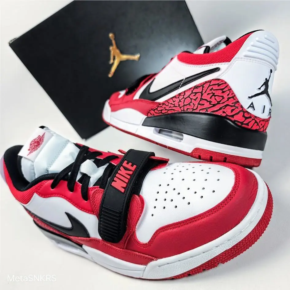 Nike shoes - Jordan Legacy 312 - Legacy - CD7069-116 - White, Manufacturer: White/Black/Gym Red 1