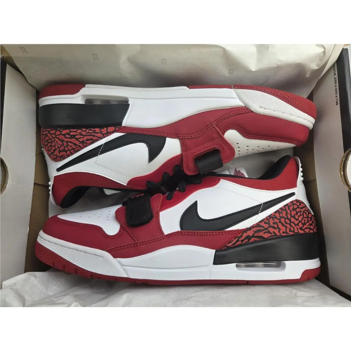 Nike shoes - Jordan Legacy 312 - Legacy - CD7069-116 - White, Manufacturer: White/Black/Gym Red 11