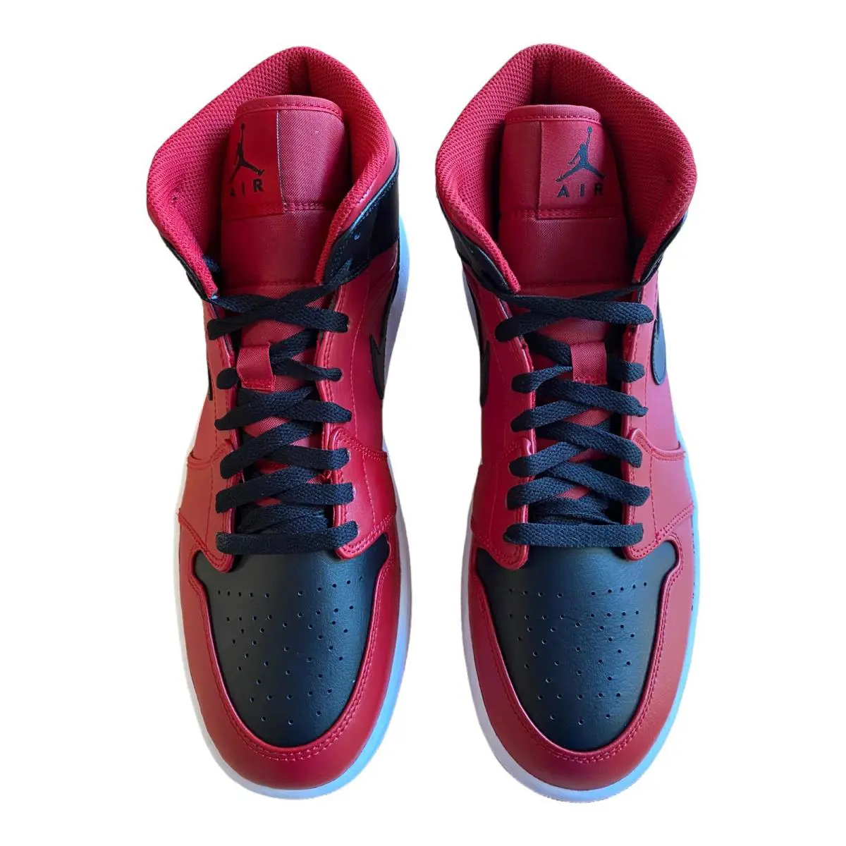 Nike shoes - Air Jordan 1 Mid - Air Mid - 554724-660 - Red 2