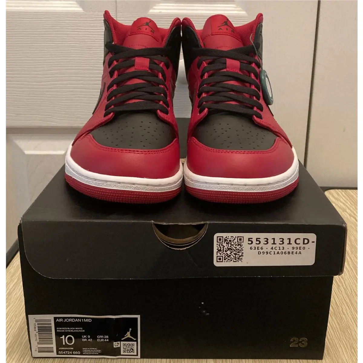 Nike shoes - Air Jordan 1 - Air - 554724-660 - Blue 0