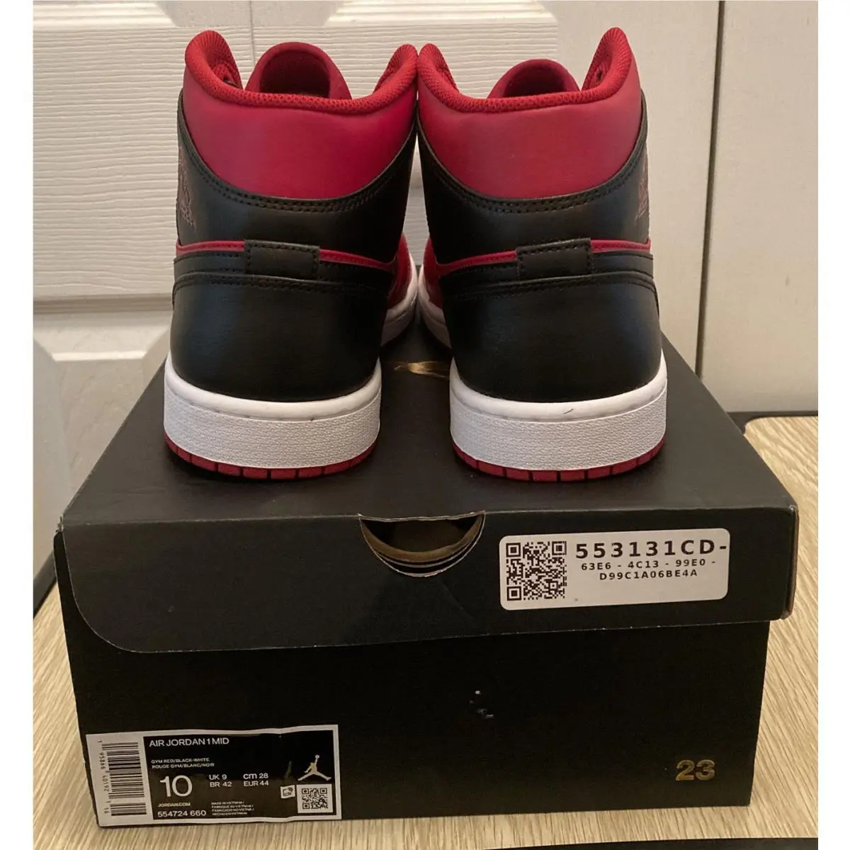 Nike shoes - Air Jordan 1 - Air - 554724-660 - Blue 1