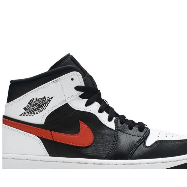 Nike shoes - Nike Air Jordan 1 - Air - 554724075 - White/Black/Red 0