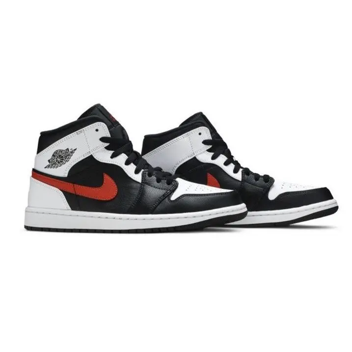 Nike shoes - Nike Air Jordan 1 - Air - 554724075 - White/Black/Red 3