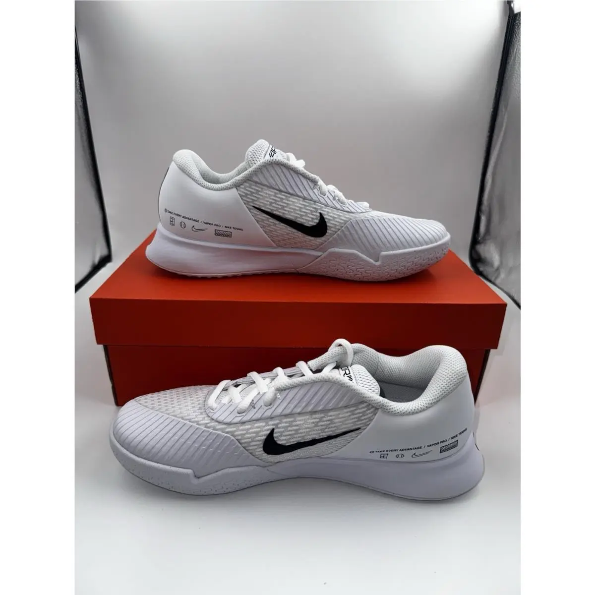 Nike shoes - Nike Court Air Zoom Vapor Pro 2 HC - DR6191-101 - White (UPC: 196153277632) 0