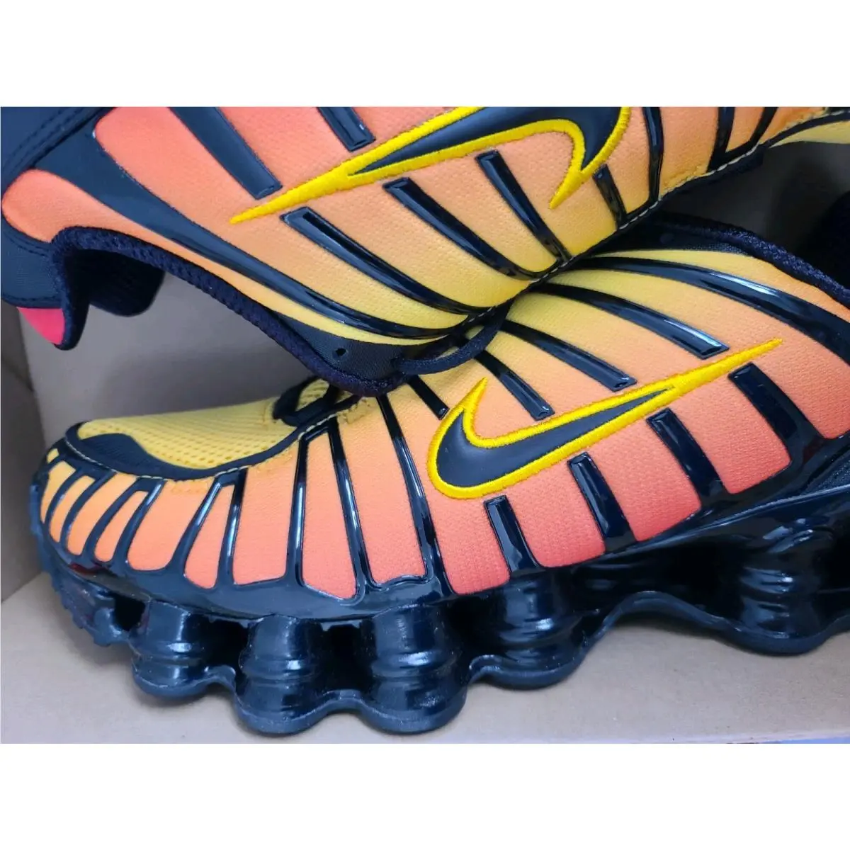 Nike shoes - Nike Shox TL - Shox - AV3595-004 - Orange 9