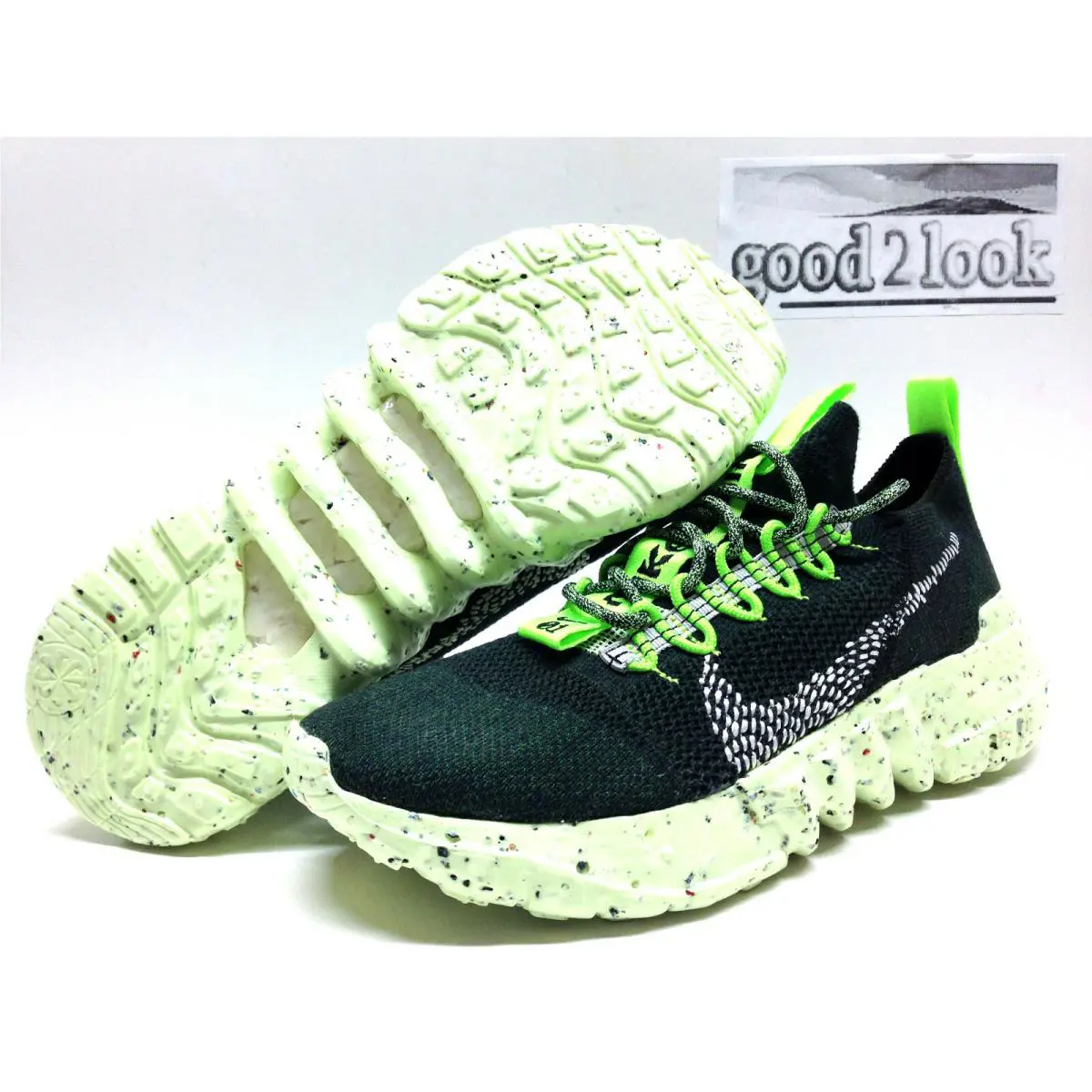 Nike shoes - Nike Space Hippie - Space Hippie - DJ3056-300 - Green (UPC: 195240773903) 0