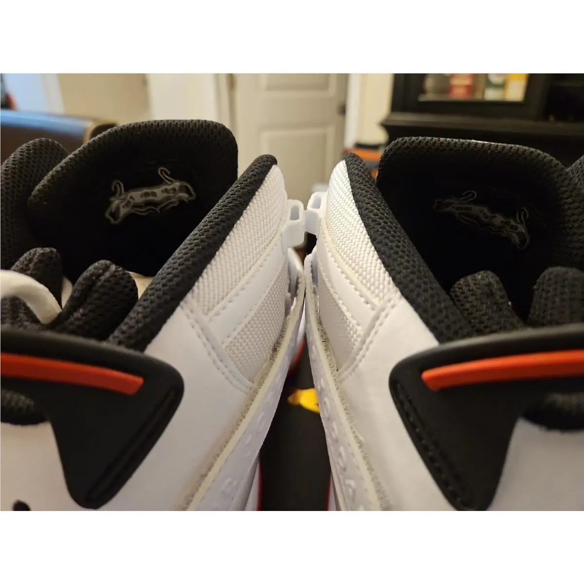 Nike shoes - Air Jordan 6 Rings - Air Rings - 322992-131 - White University Red 4